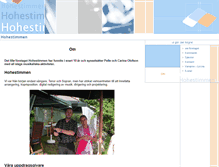 Tablet Screenshot of hohestimmen.olofson.se